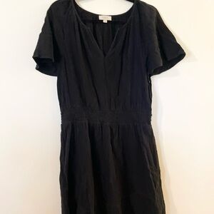LOFT Black Mini Dress